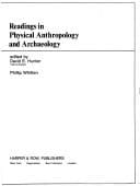 Readings in physical anthropology and archaeology