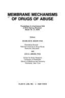 Membrane mechanisms of drugs of abuse