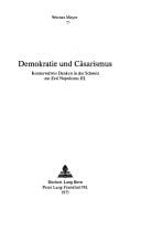 Demokratie und Cäsarismus