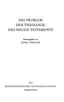 Das Problem der Theologie des Neuen Testaments