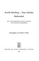 Arnold Schönberg, Franz Schreker