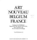 Art nouveau Belgium, France