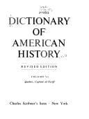 Dictionary of American history