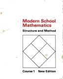 Modern school mathematics: structure and method