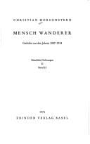 Mensch Wanderer