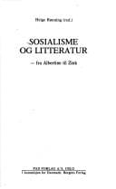 Sosialisme og litteratur