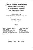 Prostaglandin synthetase inhibitors