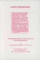 Latin epigraphy