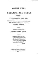 Ancient poems, ballads, and songs