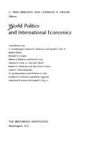 World politics and international economics