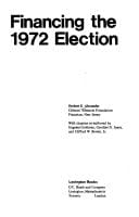 Financing the 1972 election