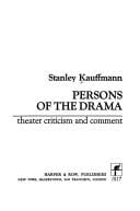 Persons of the drama