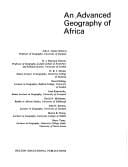 An Advanced geography of Africa