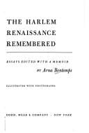 The Harlem renaissance remembered