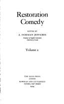 Restoration comedy