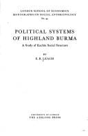 Political systems of highland Burma