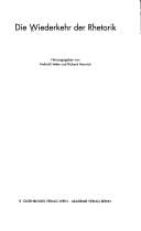 Die Wiederkehr der Rhetorik