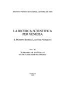 La ricerca scientifica per Venezia