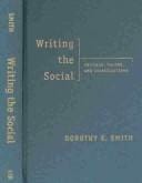 Writing the Social
