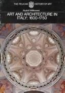 Art and Architecture in Italy, 1600-1750 (Hist of Art)