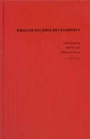 English vocabulary elements