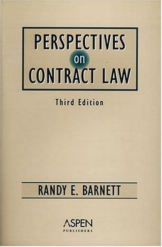 Perspectives on contract law