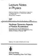 Nonlinear dynamics aspects of particle accelerators
