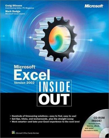 Microsoft Excel version 2002 inside out