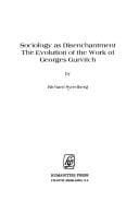 Sociology as disenchantment