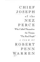 Chief Joseph of the Nez Perce, who called themselves the Nimipu--"the real people" ; a poem