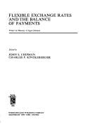 Flexible exchange rates and the balance of payments
