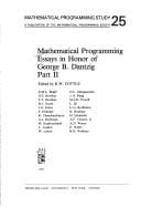 Mathematical programming