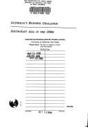 Australia's business challenge