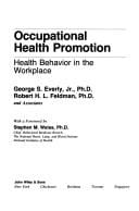 Occupational health promotion