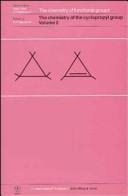 The chemistry of the cyclopropyl group