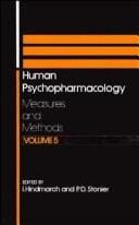 Human psychopharmacology