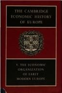 The economic organization of early modern Europe