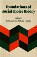 Foundations of social choice