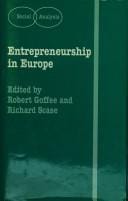 Entrepreneurship in Europe