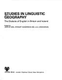 Studies in linguistic geography