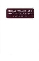 Moral values and higher education