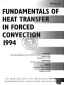 Fundamentals of heat transfer in forced convection, 1994