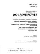 2004 Proceedings of the ASME Power Conference