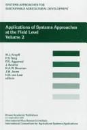 Applications of systems approaches at the farm and regional levels