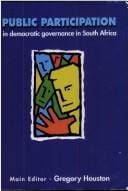 Public participation in democratic governance in South Africa