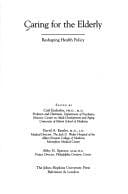Caring for the elderly