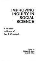 Improving inquiry in social science