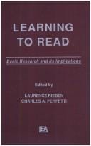 Learning to read