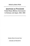 Americans as proconsuls