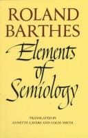 Elements of semiology